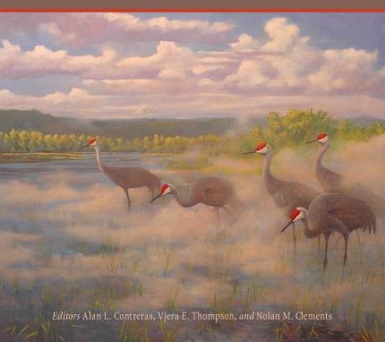 sandhill cranes painting