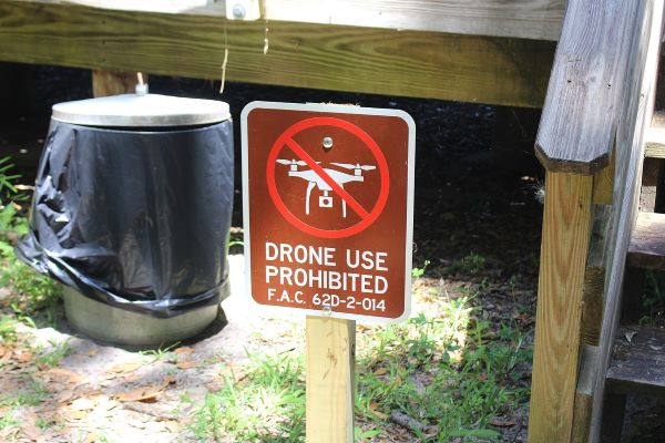 Drone use prohibited
